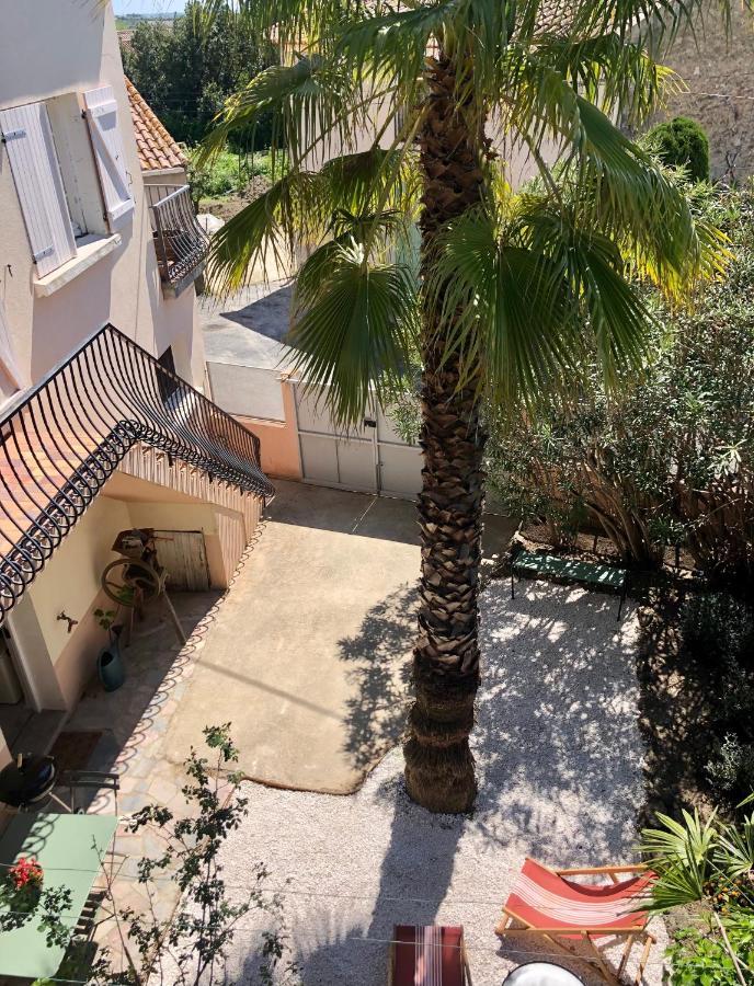 Gîte Le Palmier - Perfectly located cosy studio with private garden Puissalicon Extérieur photo