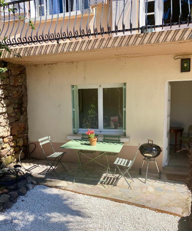Gîte Le Palmier - Perfectly located cosy studio with private garden Puissalicon Extérieur photo